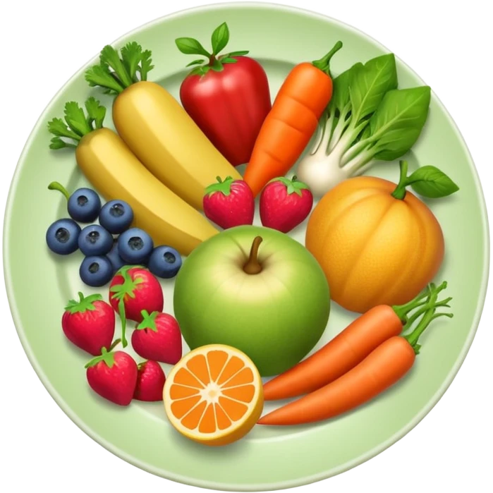 healthy food emoji