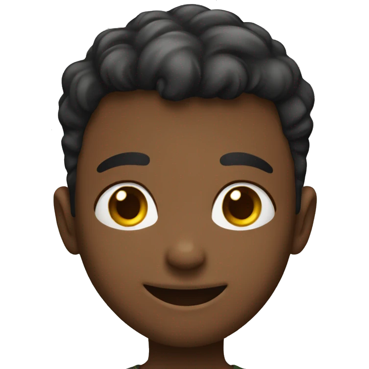 Boy smiling emoji