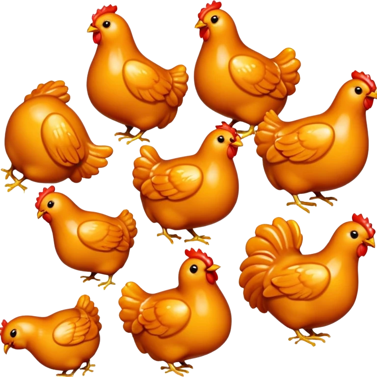 Orange chicken emoji