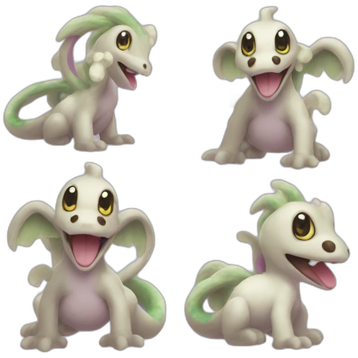 goodra smeargle fusion emoji
