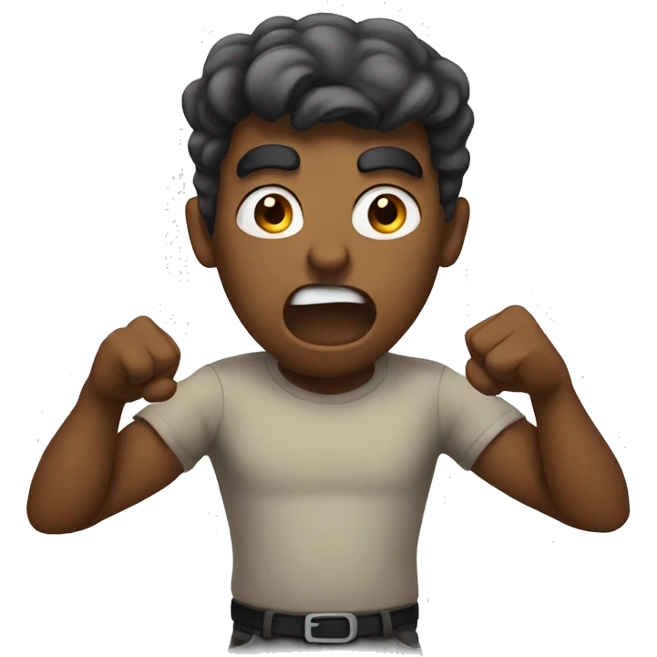 shut up emoji emoji