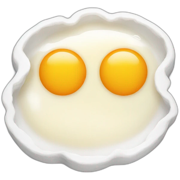 Fried eggs emoji