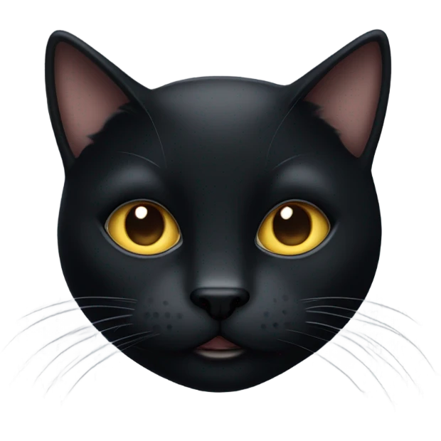 black Cat eyes  emoji