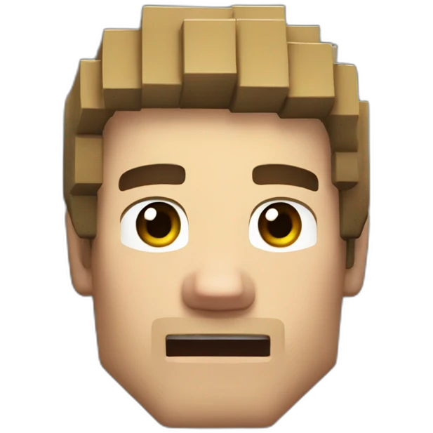 steve from minecraft emoji
