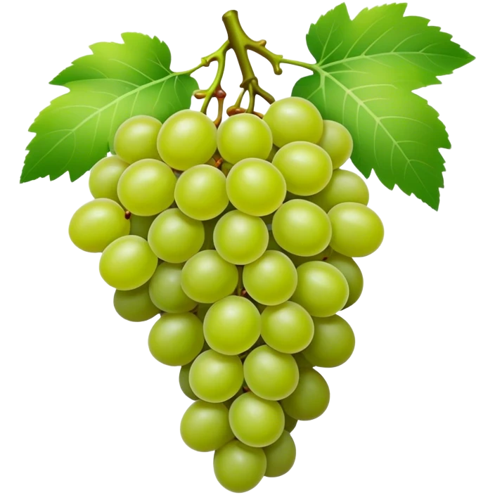 matcha colored grapes emoji