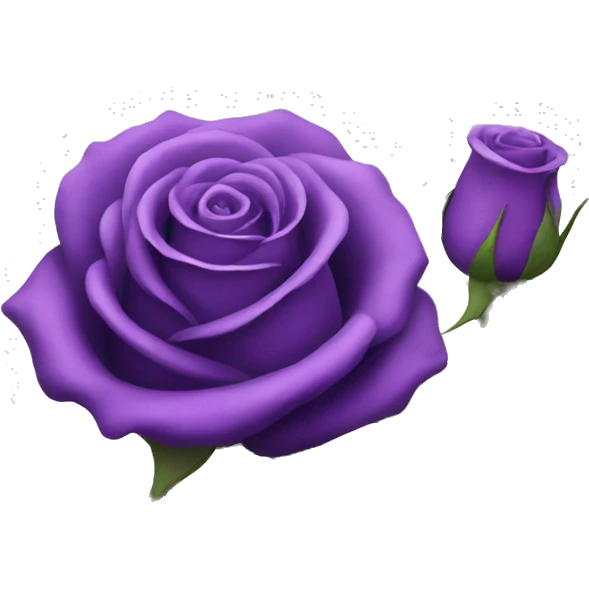  purple rose emoji