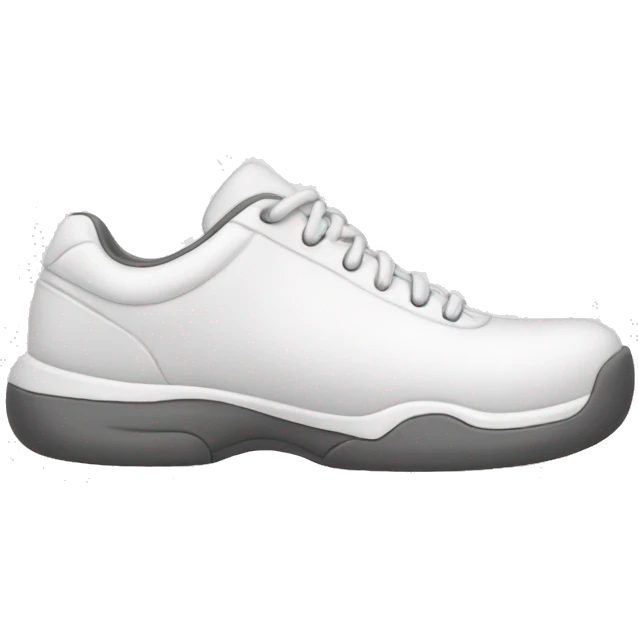 chunky white tennis shoe emoji