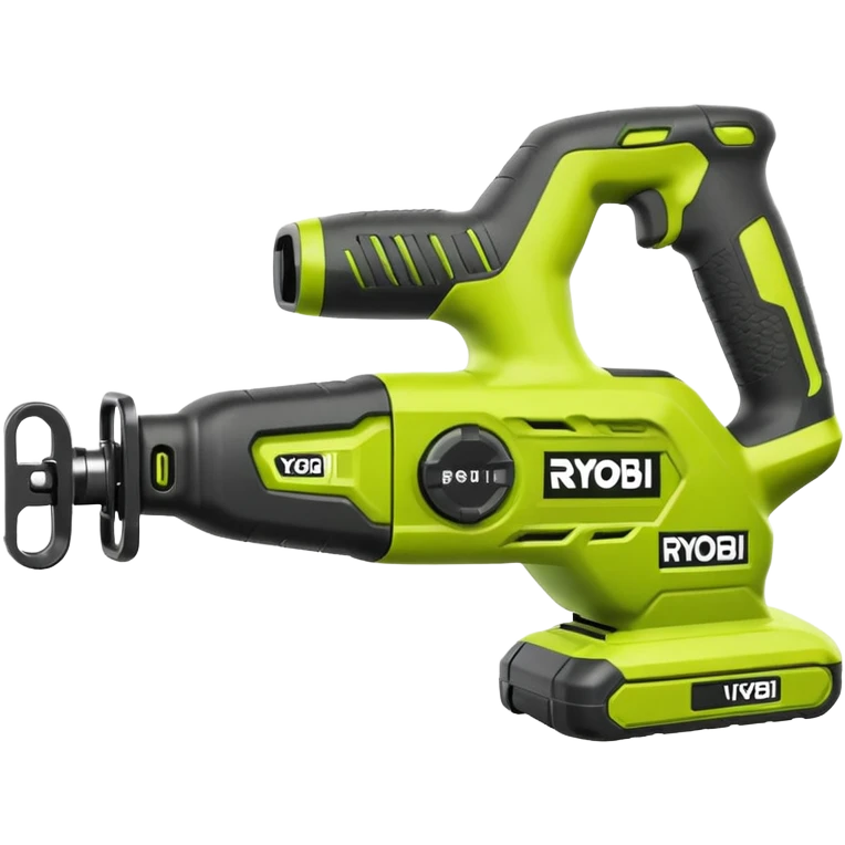 RYOBI ONE+ 18V Cordless Reciprocating saw battery emoji style emoji