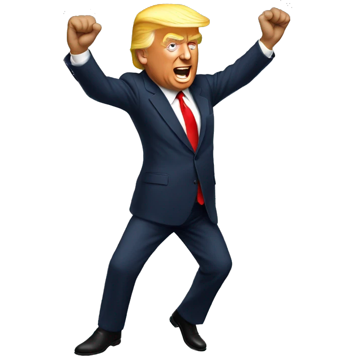 trump dancing emoji