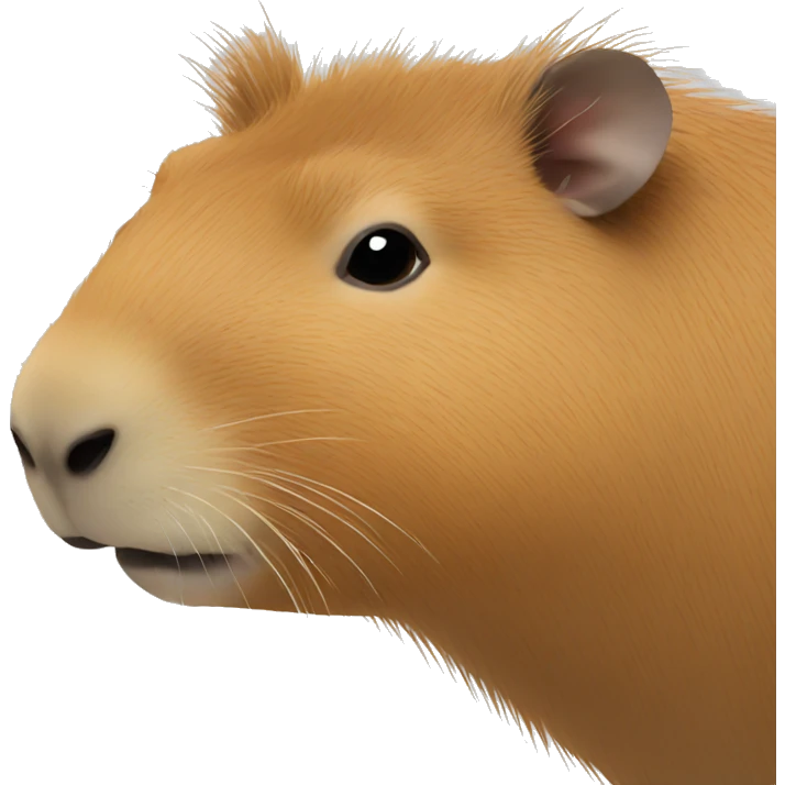 Capybara emoji