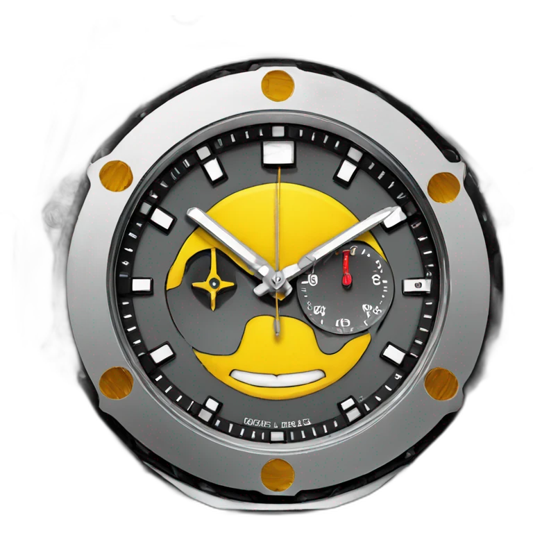 Hublot and Rolex Watch mixed emoji
