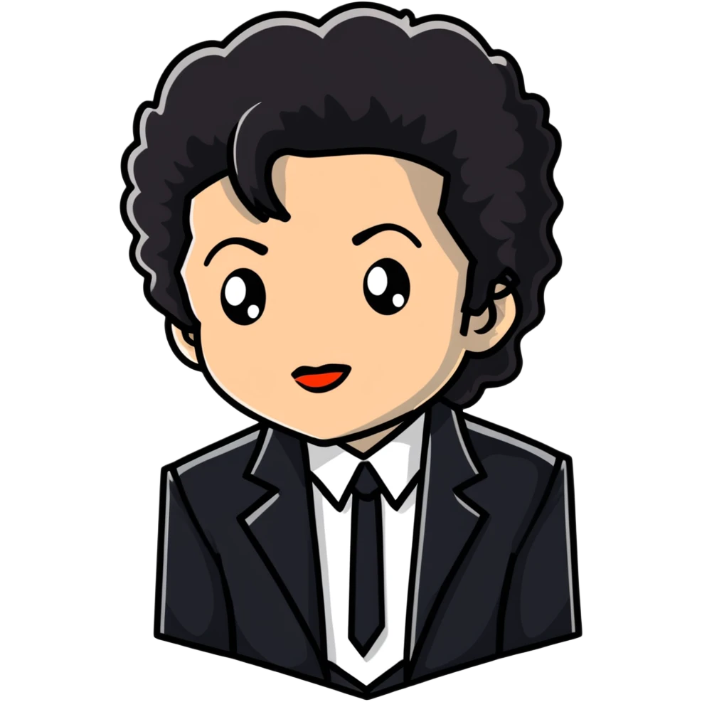 Michael Jackson famous singer emoji