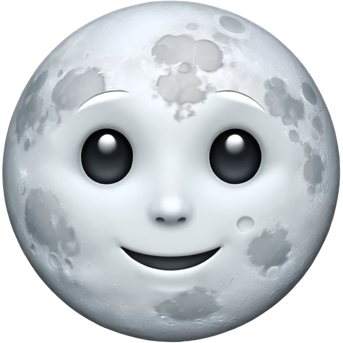 Moon phase emoji