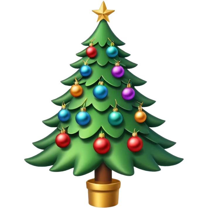 Christmas tree emoji