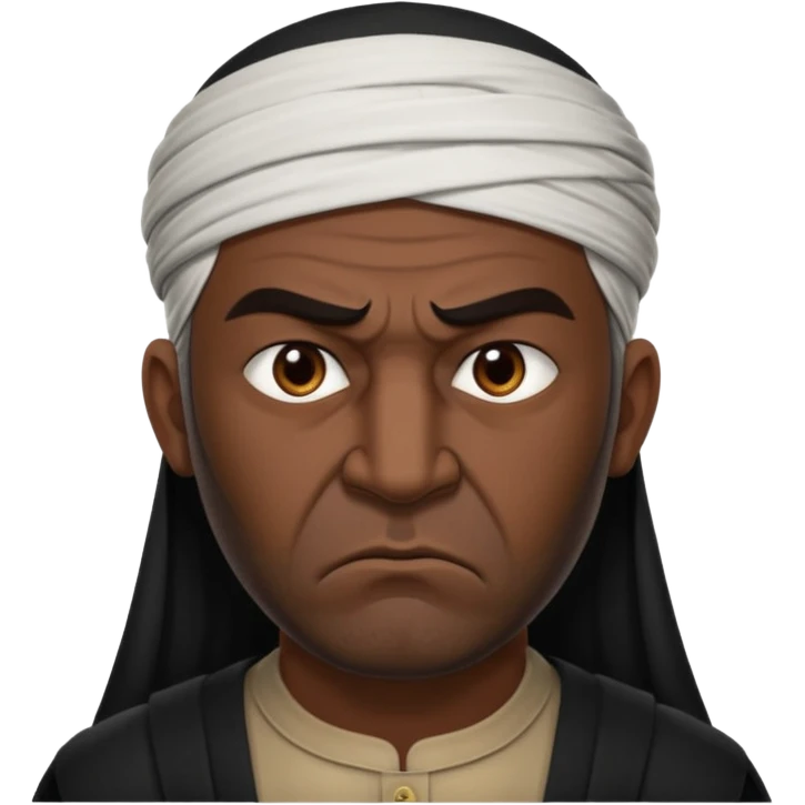 angry Iraqi, in profile emoji