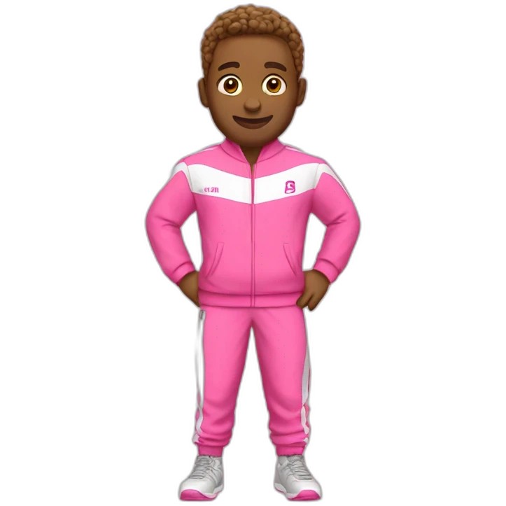 full pink tracksuit emoji