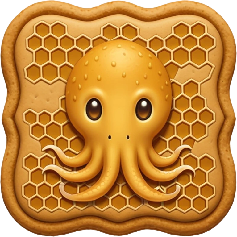 Squid game dalgona cookie emoji