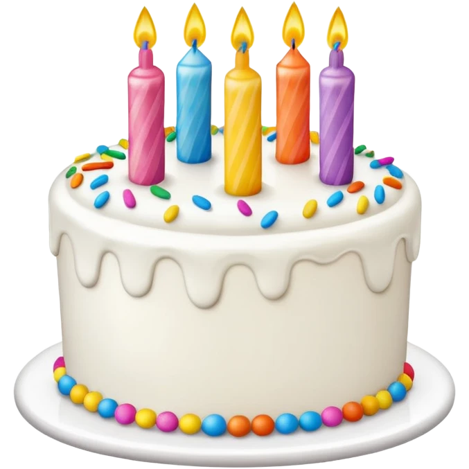 birthday cake emoji