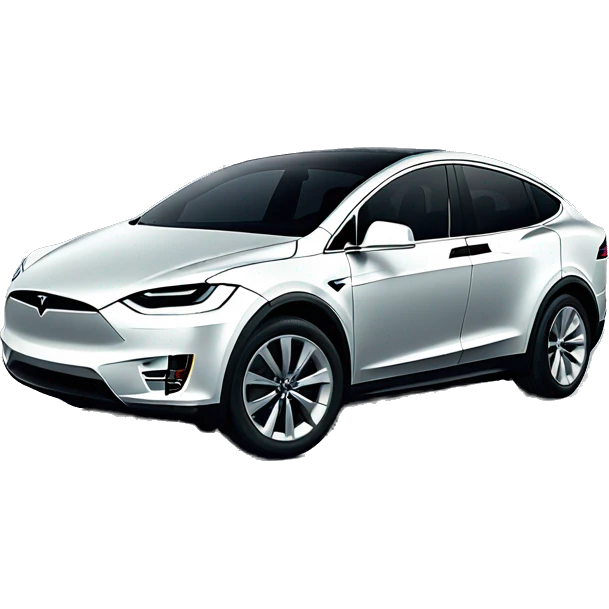 Tesla model x emoji