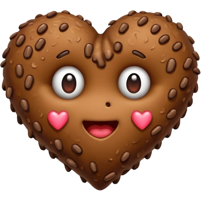 Caca noeux coeur emoji