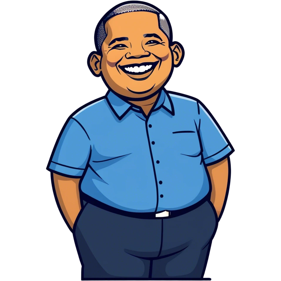 Obese Obama  emoji