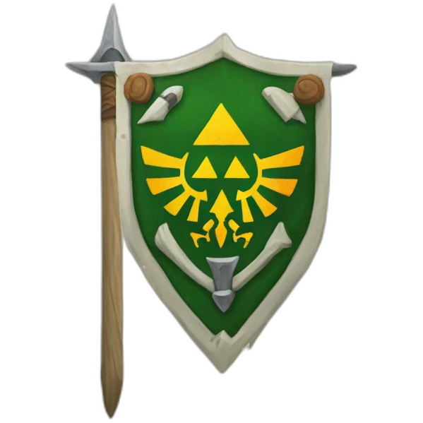 Hyrule Kingdom Flag From Twilight Princess emoji