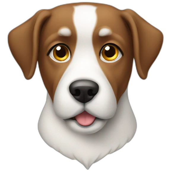 Dog studying  emoji