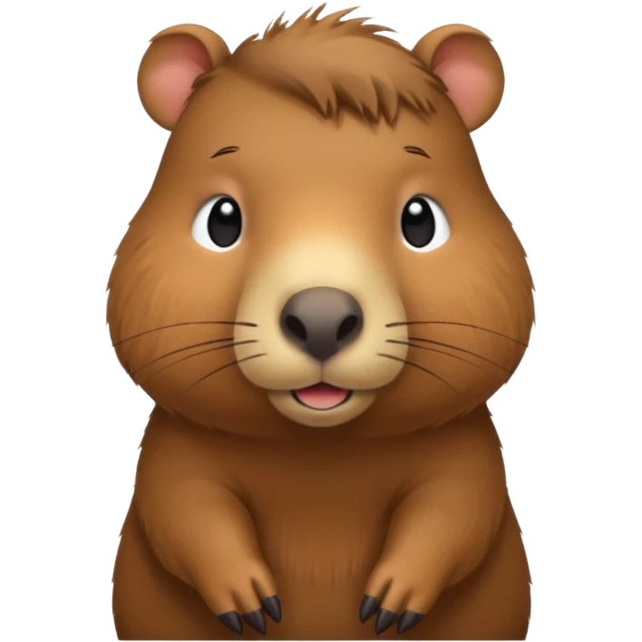 Capybara emoji