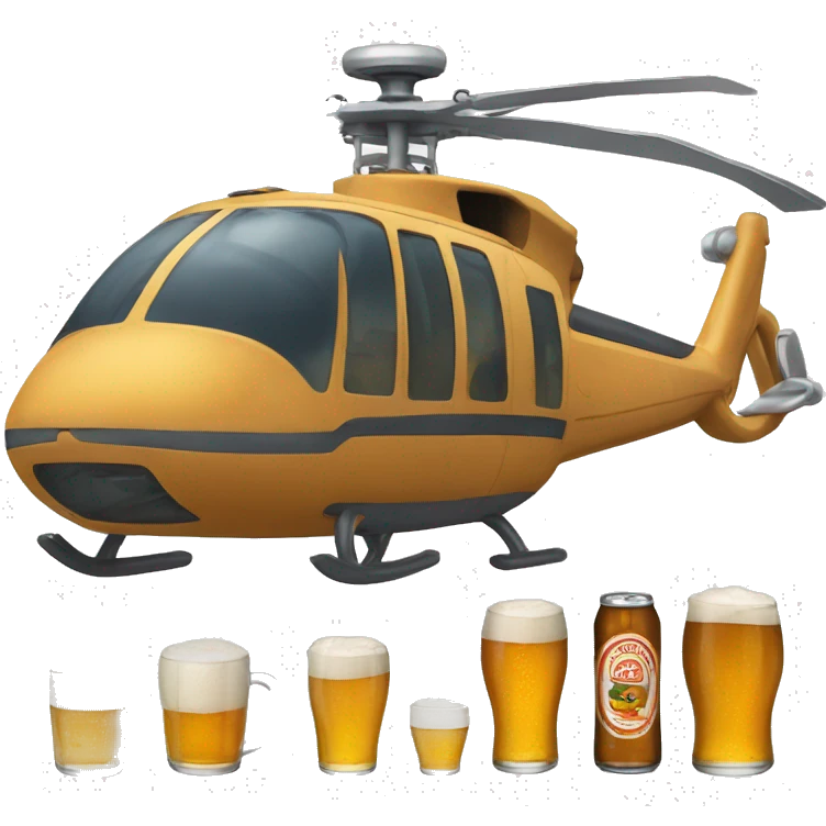 Chopper qui boit une bière  emoji