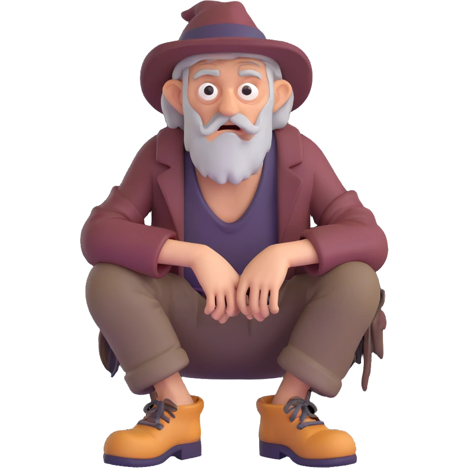 scary hobo emoji