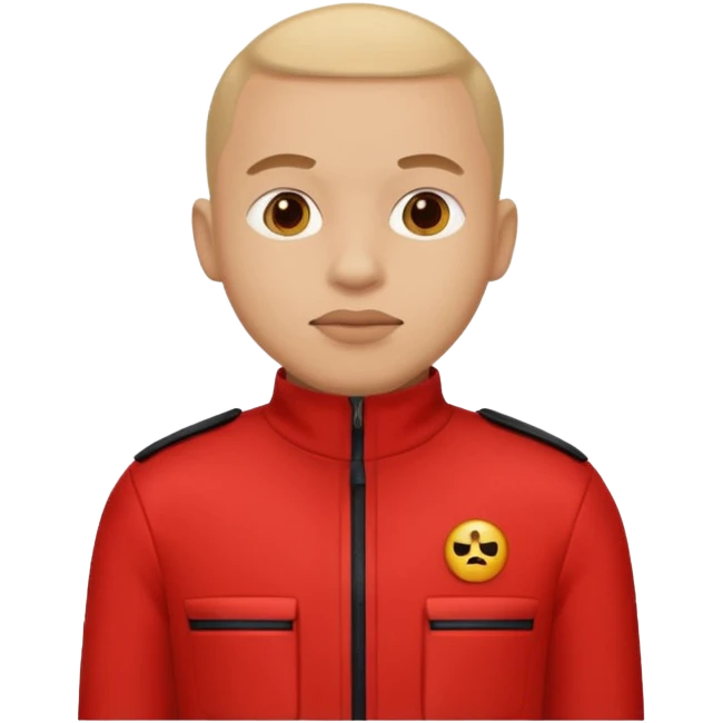 I want a emoji of a character Berlin from money heist. With his costume  no mask  emoji