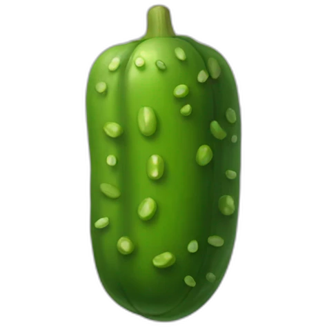 green-pickle emoji