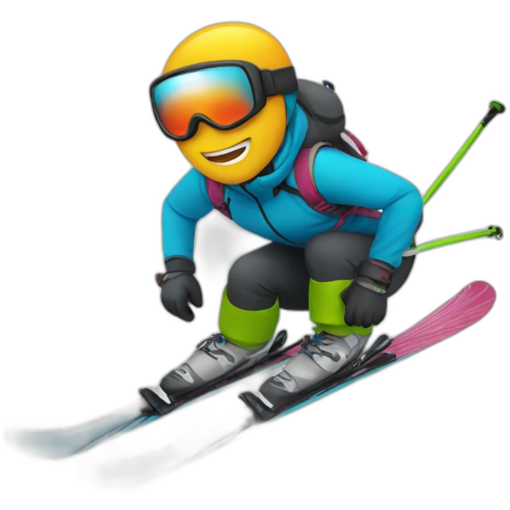 skier emoji