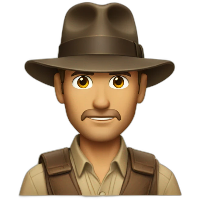 Indiana jones emoji