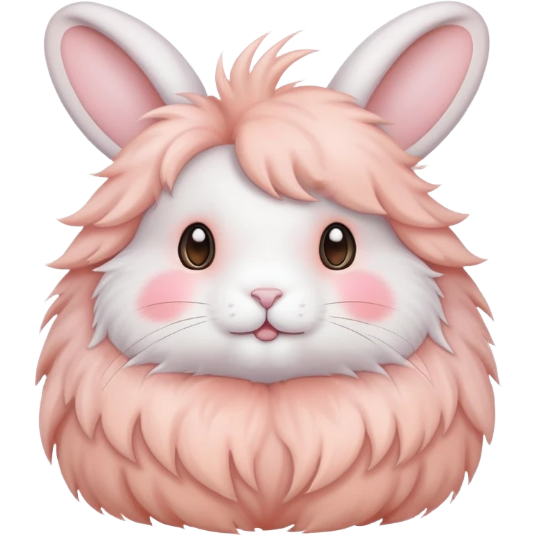 Peach rabbit emoji