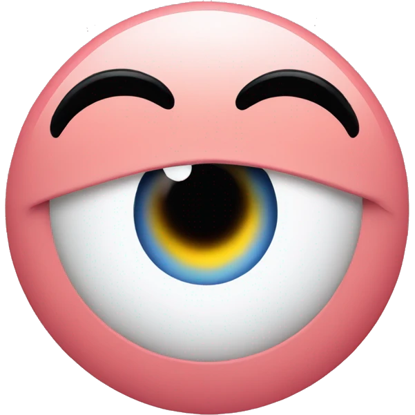 rolling eyes with hearts emoji