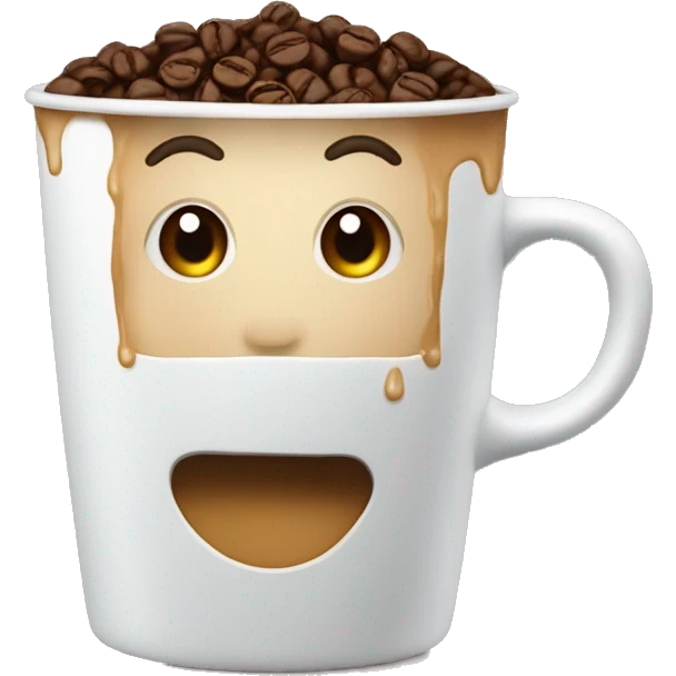 get a large icde coffee emoji