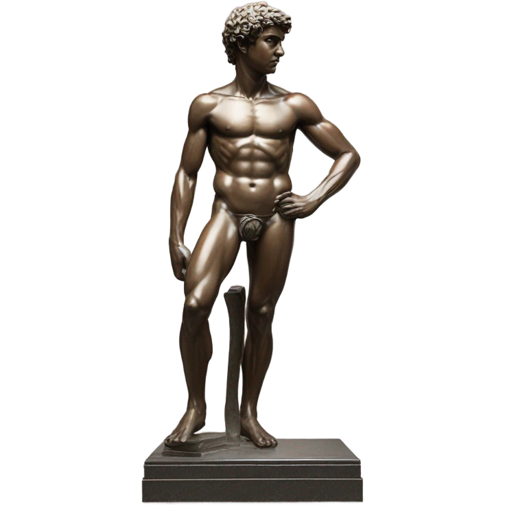 Statue of David  emoji