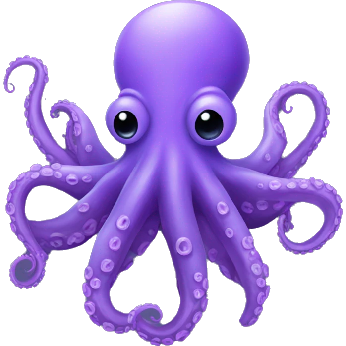 purple octopus emoji