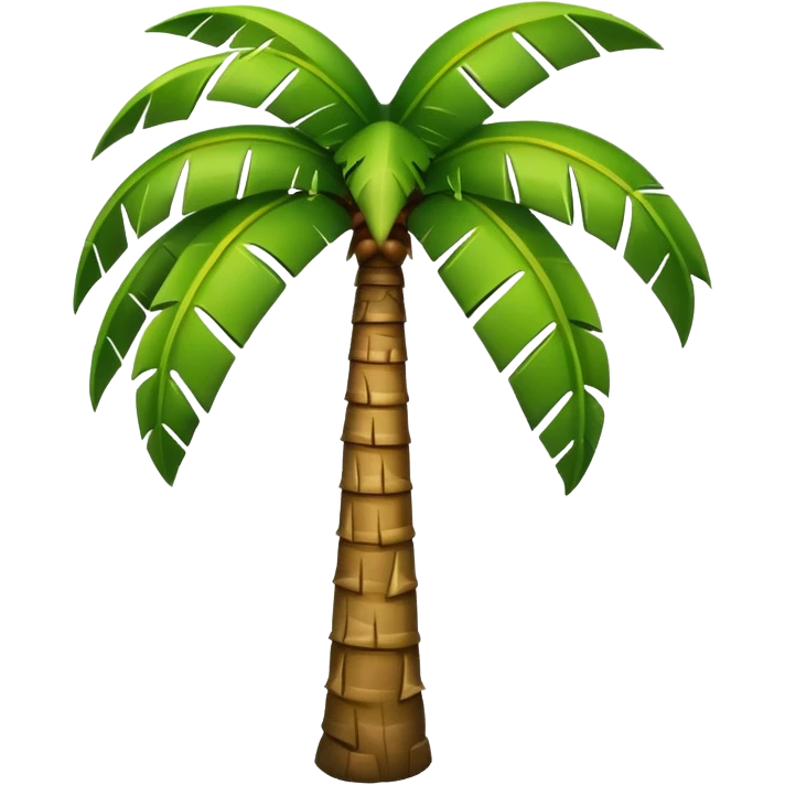 Iphone palm tree emoji  emoji