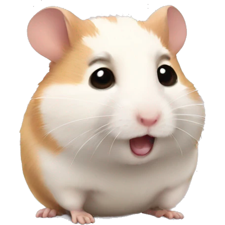 hamster hope worked out  emoji