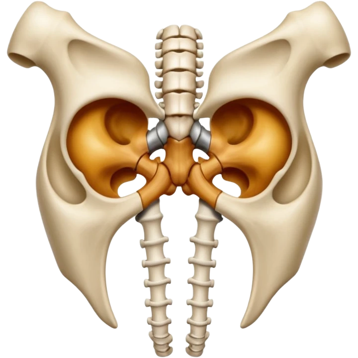 woman Pelvic bone emoji