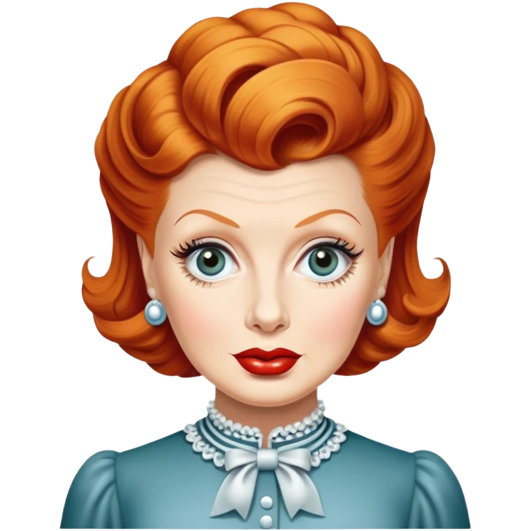 Lucille ball emoji