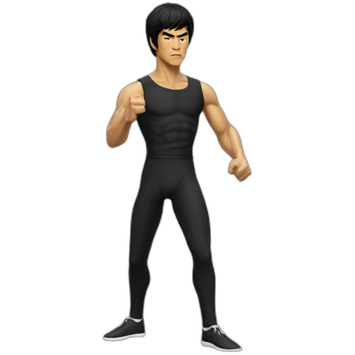 Bruce lee emoji
