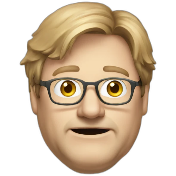 Gaben Newell emoji