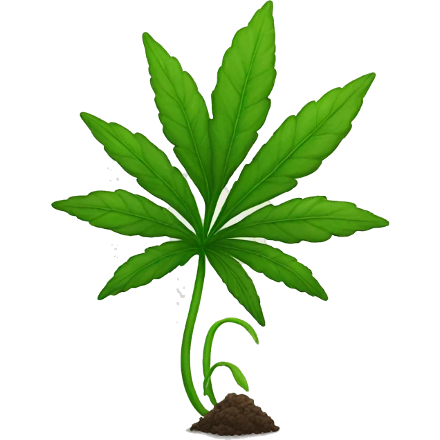 Weed plant emoji