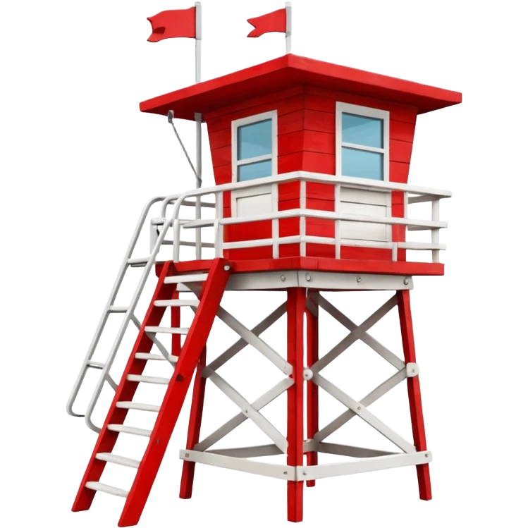 lifeguard tower emoji