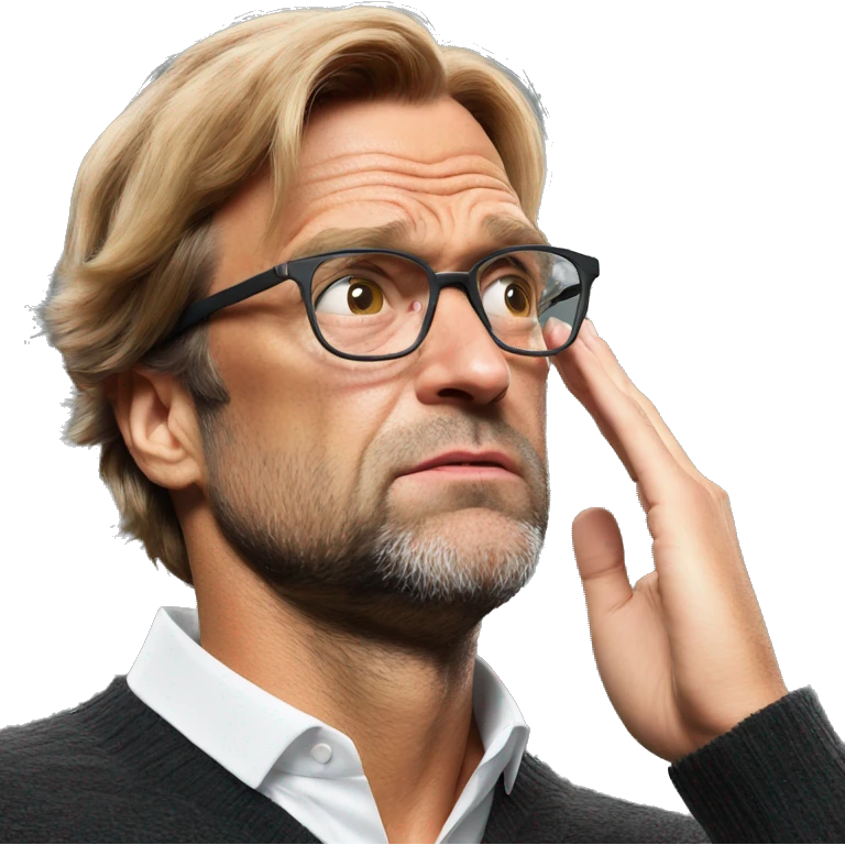 Klopp facepalm emoji
