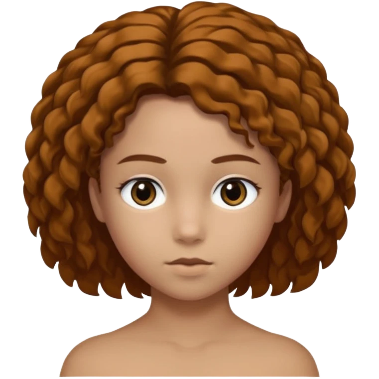 Un garçon cheveux boucle et yeux marron clair et une fille cheveux noir lisse côte à côte se disputant et se traitant de manipulateur  emoji