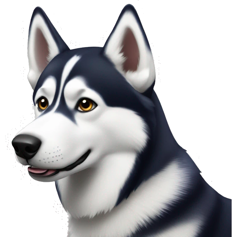 husky emoji